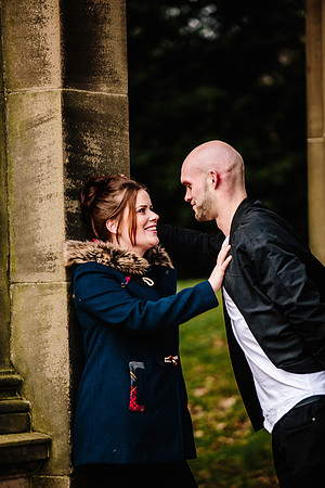 Trentham Gardens - Engagement Shoot - Staffordshire Wedding Photographer-43