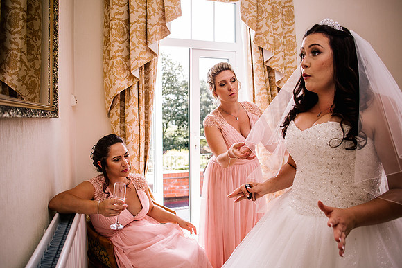 Upper House Barlaston Wedding Photography - Danielle & Alex-316