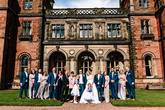 Keele Hall Wedding Photography - Katie & Simon-342