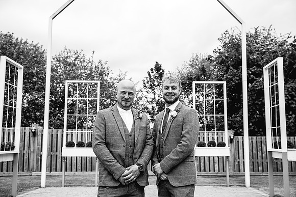 Alcumlow Wedding Barn Photography - Aimee & Mike-557