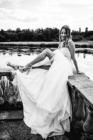 Stoneleigh Abbey Wedding Photography - Dave & Nori-392