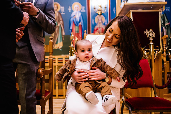 Greek Orthodox Cheristening - Staffordshire Event Photography-142