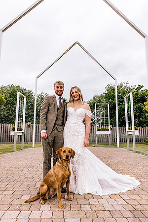 Alcumlow Wedding Barn Photography - Aimee & Mike-654