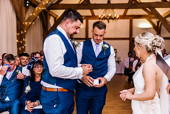 Sandhole Oak Barn Wedding Photography - Becky & Sam-233