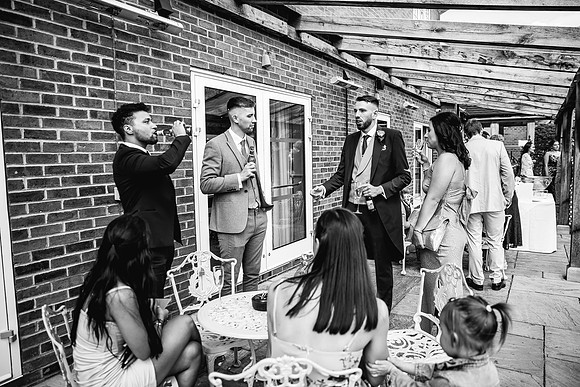Manor House Hotel Wedding Photography - Megen & Dan-536