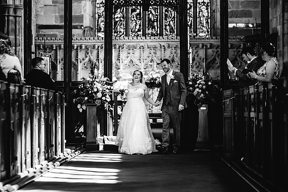 Manor House Hotel - Alsager Wedding - Louise & Jack-313