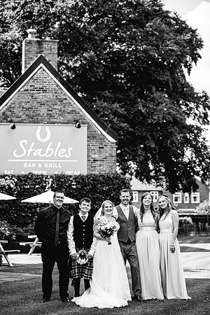 Manor House Hotel - Alsager Wedding - Louise & Jack-471