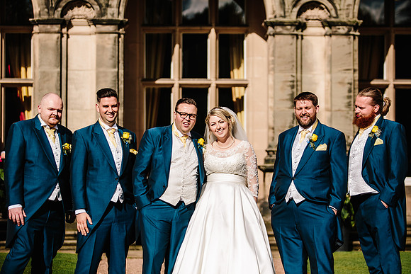 Keele Hall Wedding Photography - Katie & Simon-363