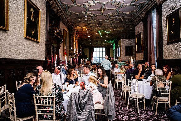 Crewe Hall Reception - Shireen & Paul-135