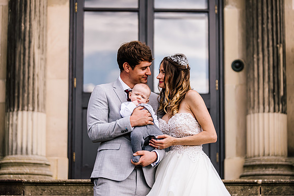 Stoneleigh Abbey Wedding Photography - Dave & Nori-324