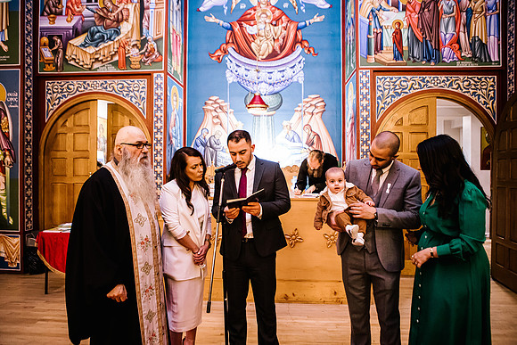 Greek Orthodox Cheristening - Staffordshire Event Photography-110