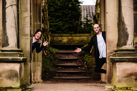 Trentham Gardens - Engagement Shoot - Staffordshire Wedding Photographer-38