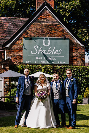 Manor House Hotel Wedding Photography - Megen & Dan-575