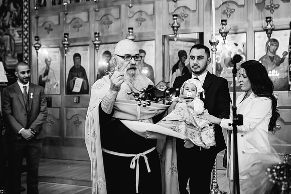 Greek Orthodox Cheristening - Staffordshire Event Photography-330