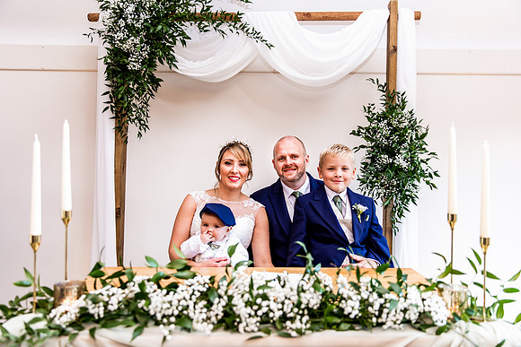 Hanbury Barn Wedding Photography - Laura & Phil-338