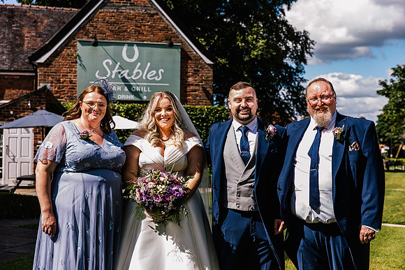 Manor House Hotel Wedding Photography - Megen & Dan-562