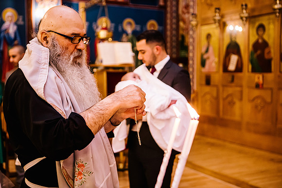 Greek Orthodox Cheristening - Staffordshire Event Photography-263