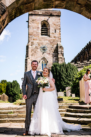 Manor House Hotel - Alsager Wedding - Louise & Jack-327