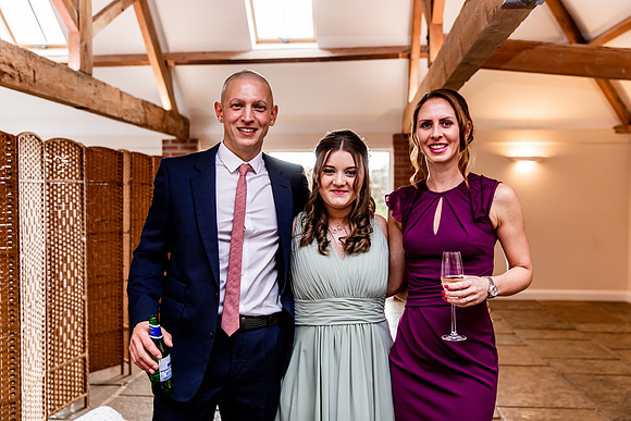 Hanbury Barn Wedding Photography - Laura & Phil-487