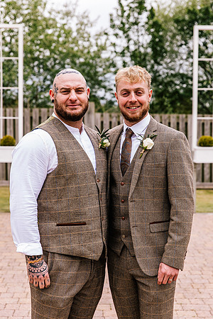 Alcumlow Wedding Barn Photography - Aimee & Mike-619