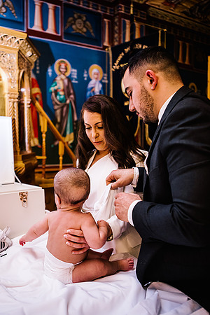 Greek Orthodox Cheristening - Staffordshire Event Photography-190