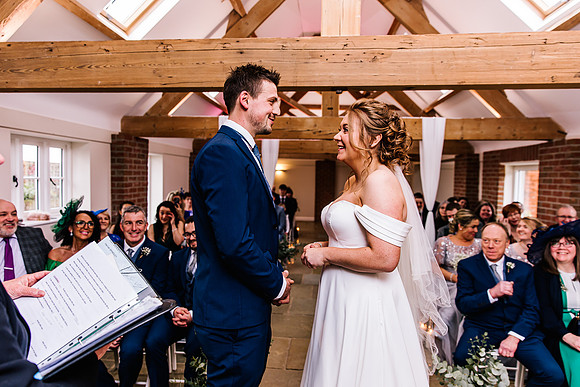 Hanbury Barn Wedding Photography - Hannah & Adam-305