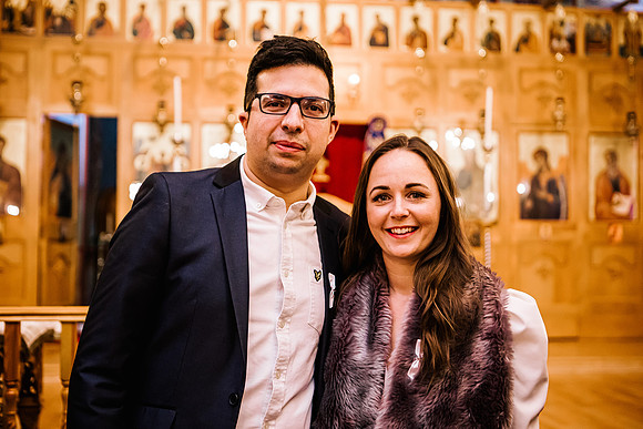 Greek Orthodox Cheristening - Staffordshire Event Photography-409