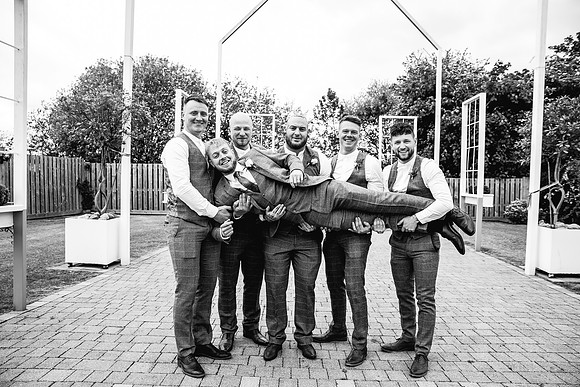Alcumlow Wedding Barn Photography - Aimee & Mike-519