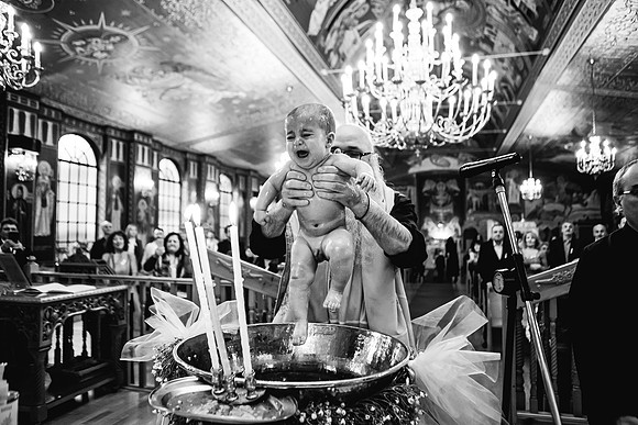 Greek Orthodox Cheristening - Staffordshire Event Photography-240