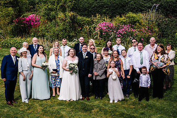 Eyam Hall Wedding Photography - Amanda & John-387