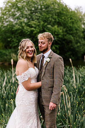 Alcumlow Wedding Barn Photography - Aimee & Mike-678