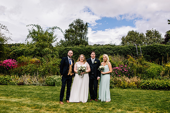Eyam Hall Wedding Photography - Amanda & John-453