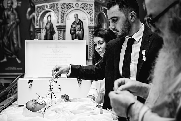 Greek Orthodox Cheristening - Staffordshire Event Photography-289