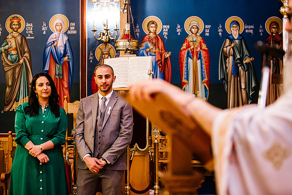 Greek Orthodox Cheristening - Staffordshire Event Photography-331