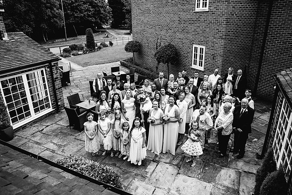 Cheshire Wedding Photography - The Manor House Hotel - Steph & Rich-243