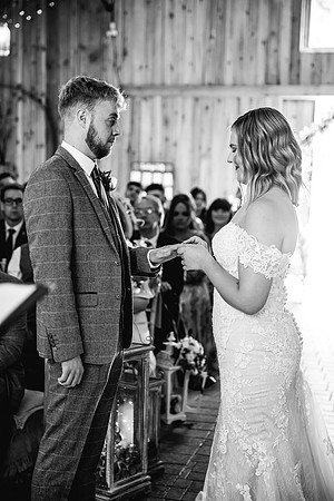 Alcumlow Wedding Barn Photography - Aimee & Mike-324