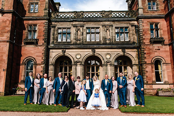 Keele Hall Wedding Photography - Katie & Simon-343
