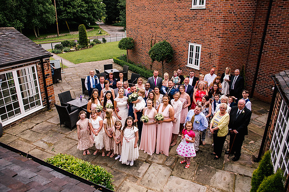 Cheshire Wedding Photography - The Manor House Hotel - Steph & Rich-244