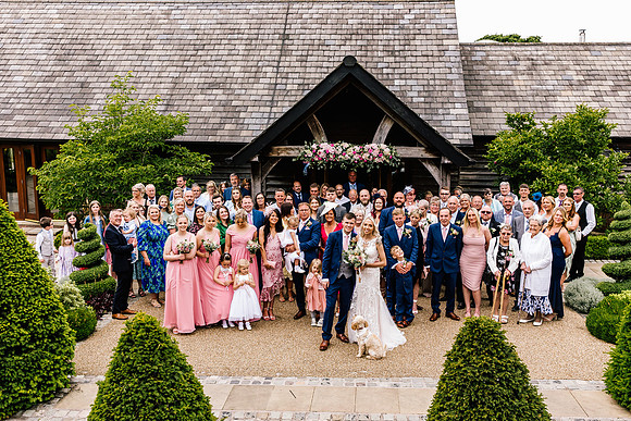 Sandhole Oak Barn Wedding Photography - Caitlin & Shane-499