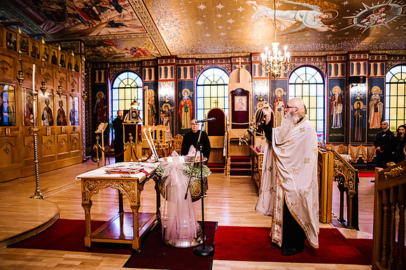 Greek Orthodox Cheristening - Staffordshire Event Photography-156