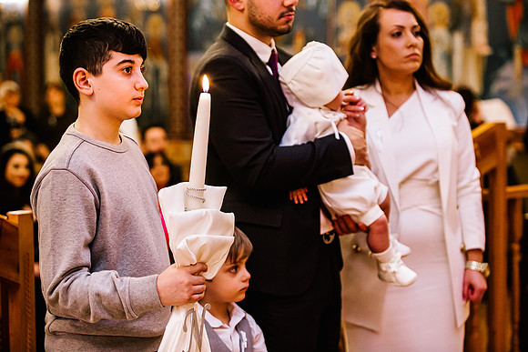 Greek Orthodox Cheristening - Staffordshire Event Photography-339