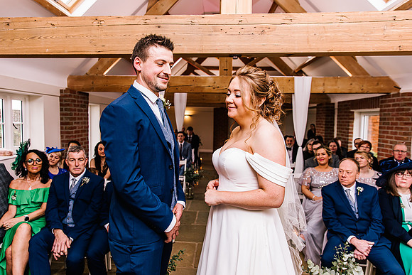 Hanbury Barn Wedding Photography - Hannah & Adam-310