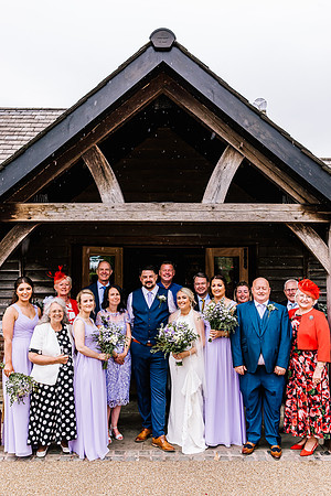 Sandhole Oak Barn Wedding Photography - Becky & Sam-314