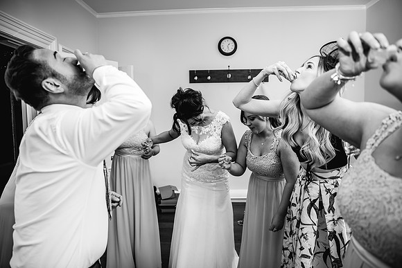 Pendrell hall Wedding Photography - Kate And John-256