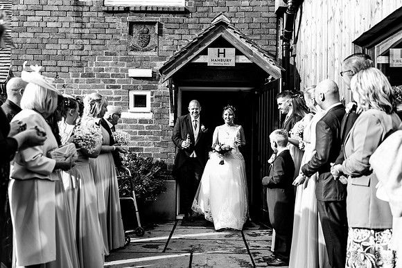 Hanbury Barn Wedding Photography - Laura & Phil-380