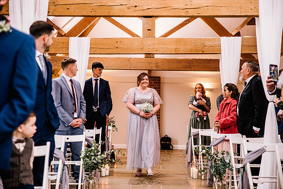 Hanbury Barn Wedding Photography - Hannah & Adam-288