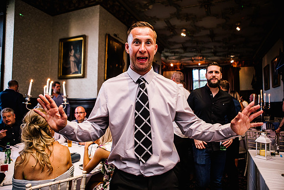 Crewe Hall Reception - Shireen & Paul-87