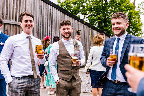 Alcumlow Wedding Barn Photography - Aimee & Mike-235