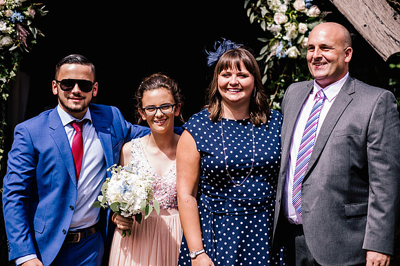 The Oak Tree Of Peover Wedding Photography - Cheshire Wedding Photographer-406