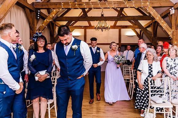 Sandhole Oak Barn Wedding Photography - Becky & Sam-195